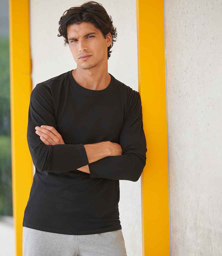 SF Clothing Feel Good Stretch Long Sleeve T-Shirt | Black