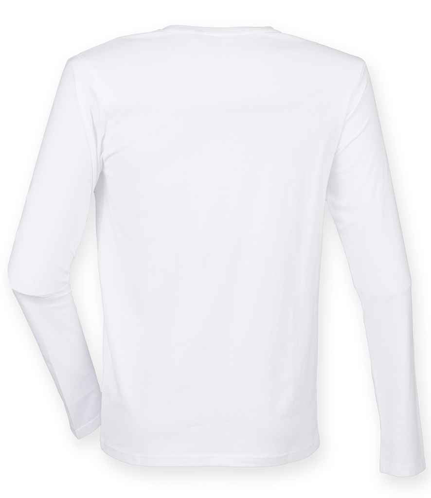 SF Clothing Feel Good Stretch Long Sleeve T-Shirt | White