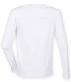 SF Clothing Feel Good Stretch Long Sleeve T-Shirt | White