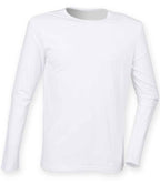 SF Clothing Feel Good Stretch Long Sleeve T-Shirt | White