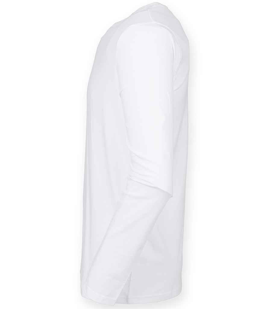 SF Clothing Feel Good Stretch Long Sleeve T-Shirt | White