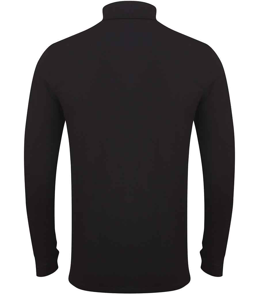 SF Clothing Feel Good Stretch Roll Neck Top | Black