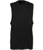 SF Clothing High Neck Vest | Black