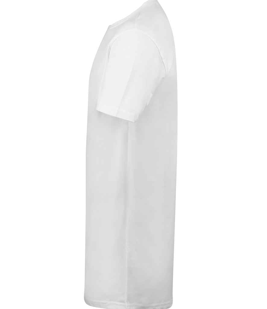 SF Clothing Longline Dipped Hem T-Shirt | White