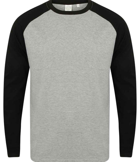SF271 Heather Grey/Black Front
