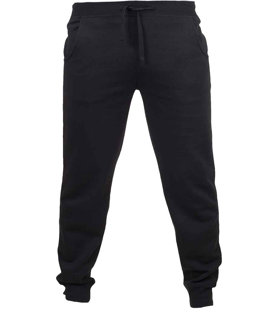 SF Clothing Slim Cuffed Jog Pants | Black