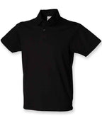 SF Clothing Stretch Piqué Polo Shirt | Black