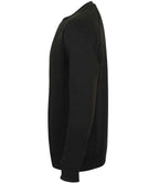 SF Clothing Unisex Slim Fit Sweatshirt | Black