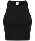 SF Clothing Ladies Cropped Top | Black