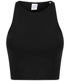 SF Clothing Ladies Cropped Top | Black