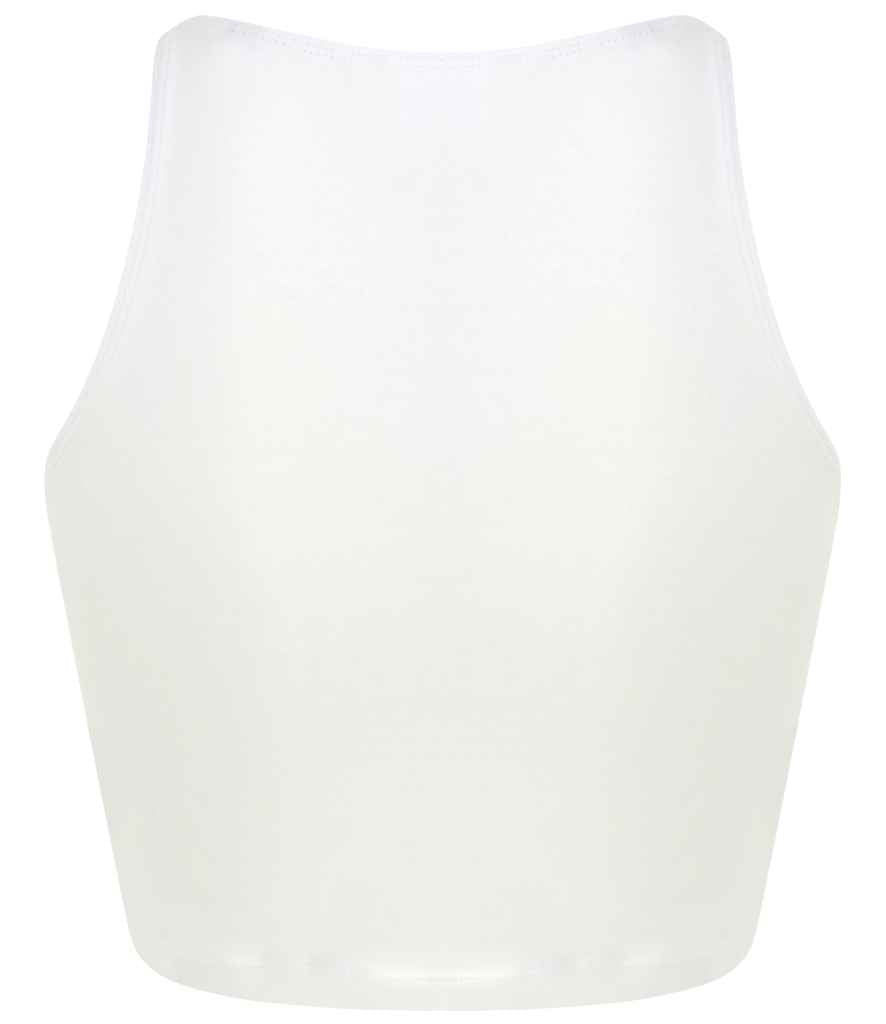 SF Clothing Ladies Cropped Top | White