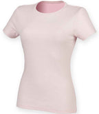 SF Clothing Ladies Feel Good Stretch T-Shirt | Baby Pink