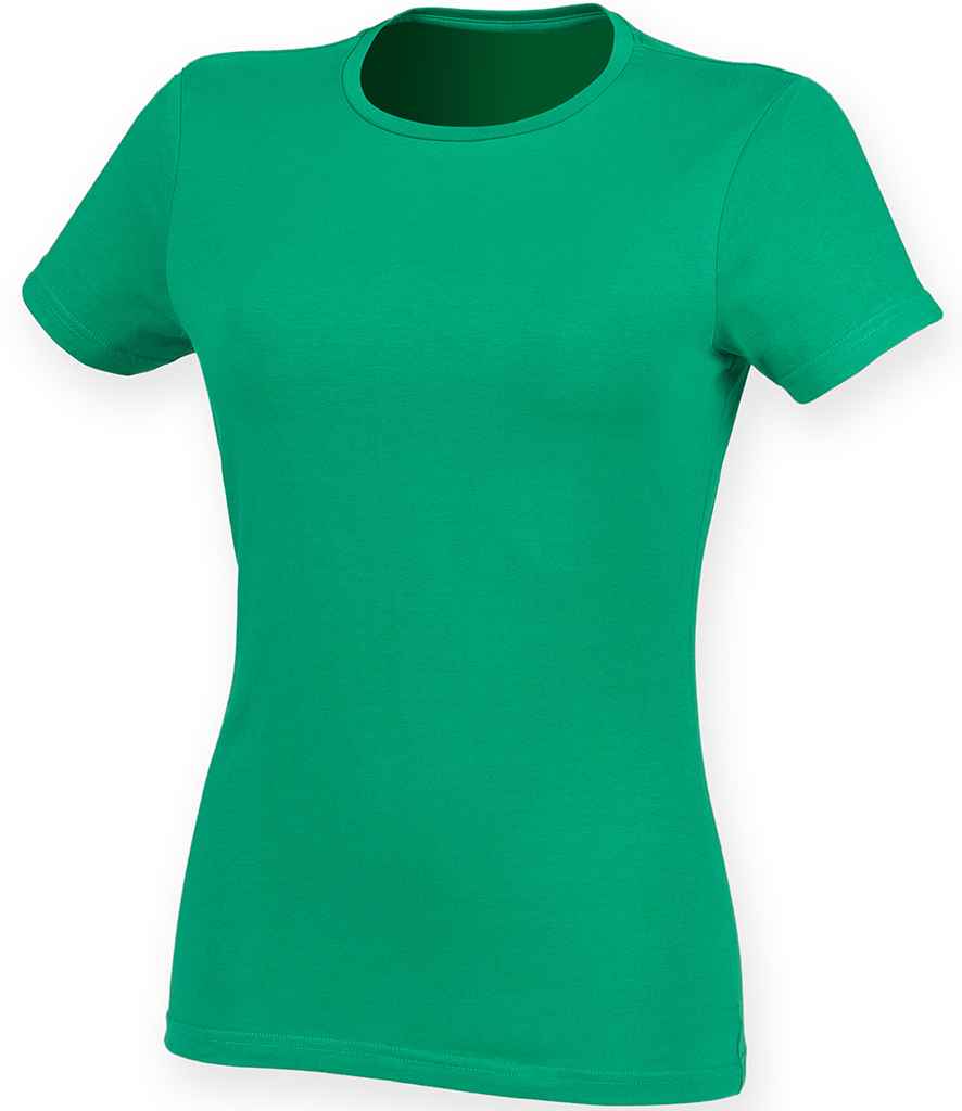 SF Clothing Ladies Feel Good Stretch T-Shirt | Green