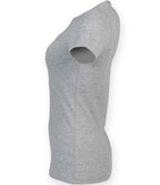 SF Clothing Ladies Feel Good Stretch T-Shirt | Heather Grey