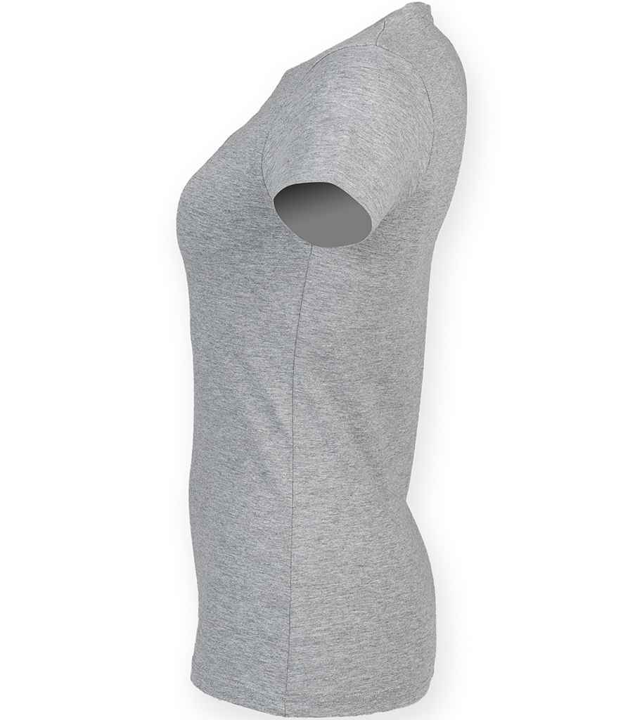 SF Clothing Ladies Feel Good Stretch T-Shirt | Heather Grey