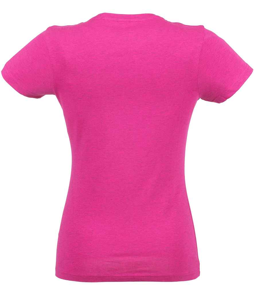 SF Clothing Ladies Feel Good Stretch T-Shirt | Heather Pink