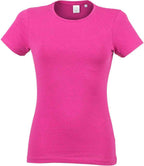 SF Clothing Ladies Feel Good Stretch T-Shirt | Heather Pink