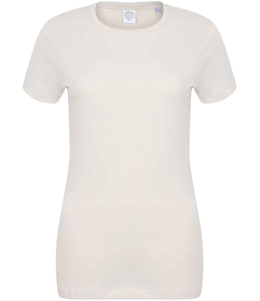 SF Clothing Ladies Feel Good Stretch T-Shirt | Light Stone