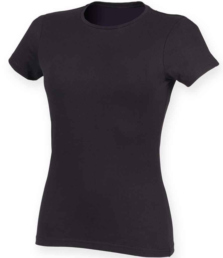 SF Clothing Ladies Feel Good Stretch T-Shirt | Navy