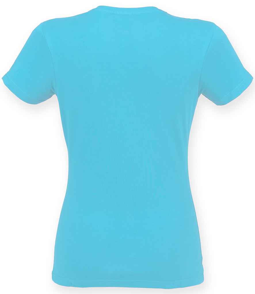 SF Clothing Ladies Feel Good Stretch T-Shirt | Surf Blue