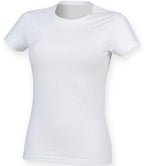 SF Clothing Ladies Feel Good Stretch T-Shirt | White
