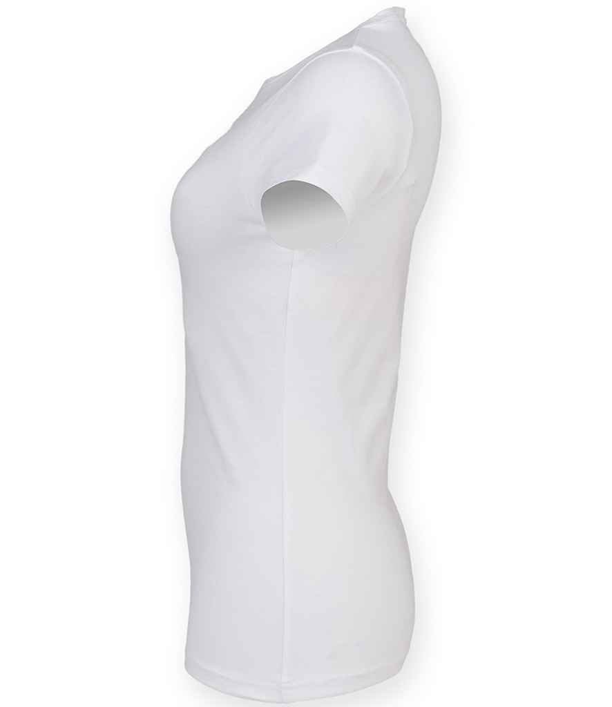 SF Clothing Ladies Feel Good Stretch T-Shirt | White