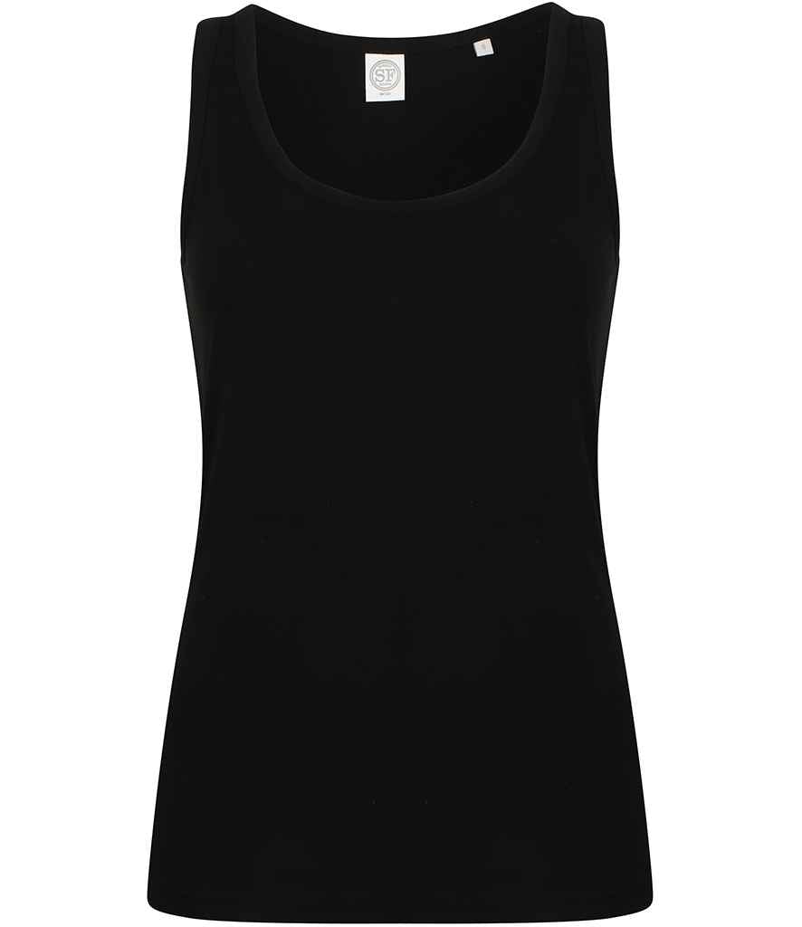 SF Clothing Ladies Feel Good Stretch Vest | Black