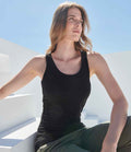 SF Clothing Ladies Feel Good Stretch Vest | Black