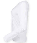 SF Clothing Ladies Feel Good Long Sleeve Stretch T-Shirt | White