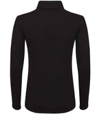 SF Clothing Ladies Feel Good Stretch Roll Neck T-Shirt | Black
