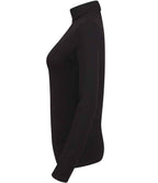 SF Clothing Ladies Feel Good Stretch Roll Neck T-Shirt | Black
