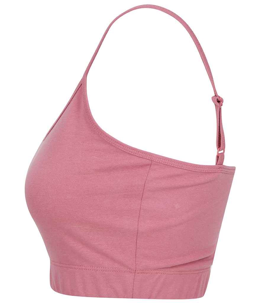 SF Clothing Ladies Sustainable Fashion Cropped Cami Vest Top | Dusky Pink