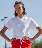 SF Clothing Ladies Cropped Boxy T-Shirt | White