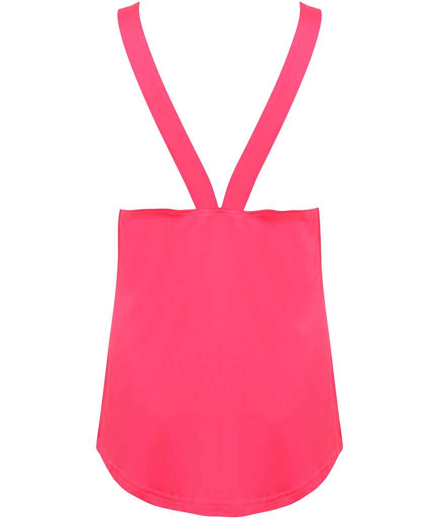 SF Clothing Ladies Fashion Workout Vest | Neon Pink
