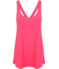 SF Clothing Ladies Fashion Workout Vest | Neon Pink