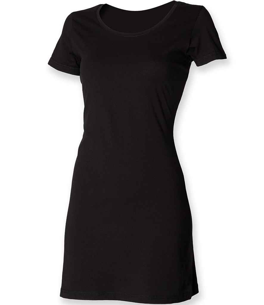 SF Clothing Ladies T-Shirt Dress | Black