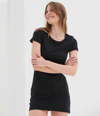 SF Clothing Ladies T-Shirt Dress | Black