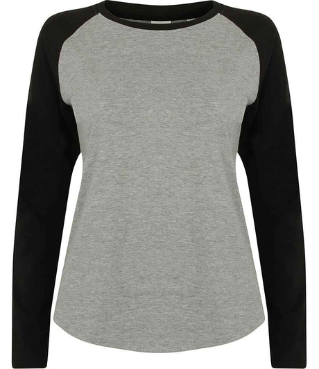 SK271 Heather Grey/Black Front