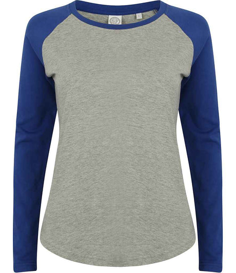 SK271 Heather Grey/Royal Front