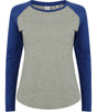 SK271 Heather Grey/Royal Front