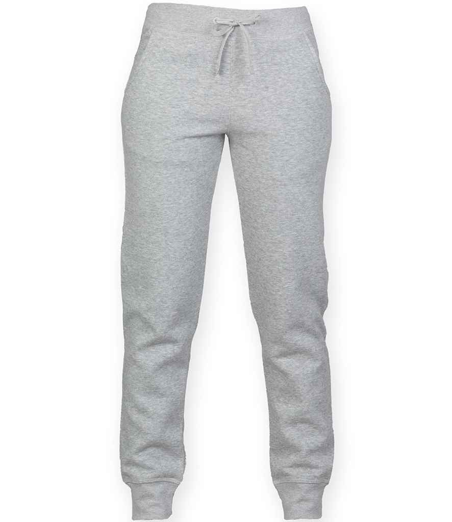 SF Clothing Ladies Cuffed Jog Pants | Heather Grey