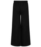 SF Clothing Ladies Sustainable Fashion Wide Leg Joggers | Black