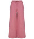 SF Clothing Ladies Sustainable Fashion Wide Leg Joggers | Dusky Pink