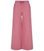 SF Clothing Ladies Sustainable Fashion Wide Leg Joggers | Dusky Pink