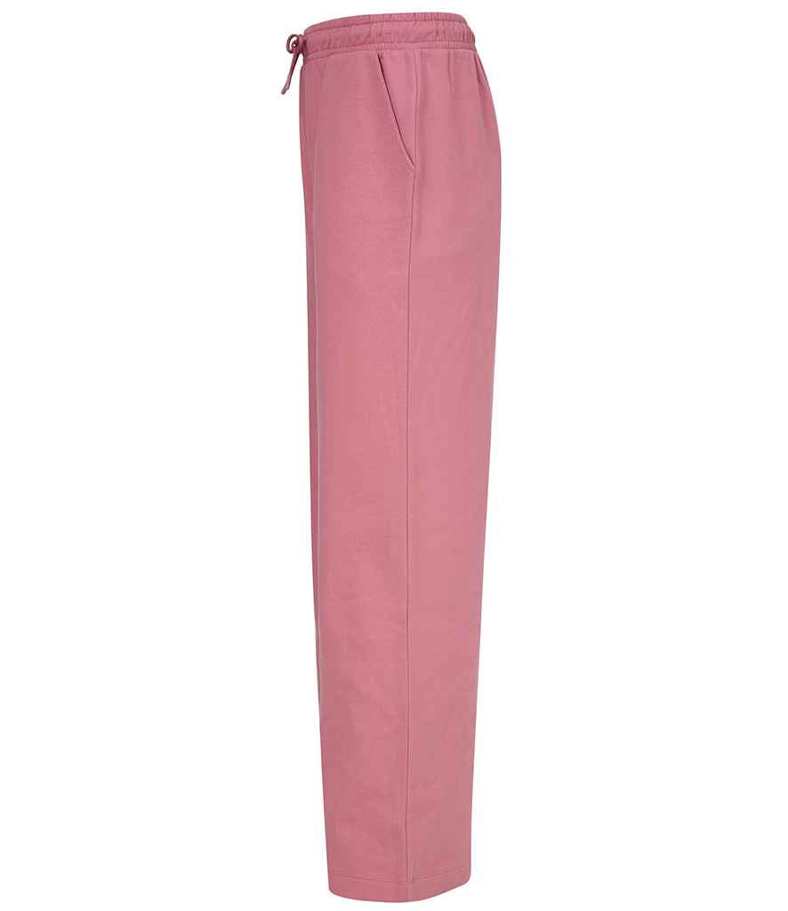 SF Clothing Ladies Sustainable Fashion Wide Leg Joggers | Dusky Pink