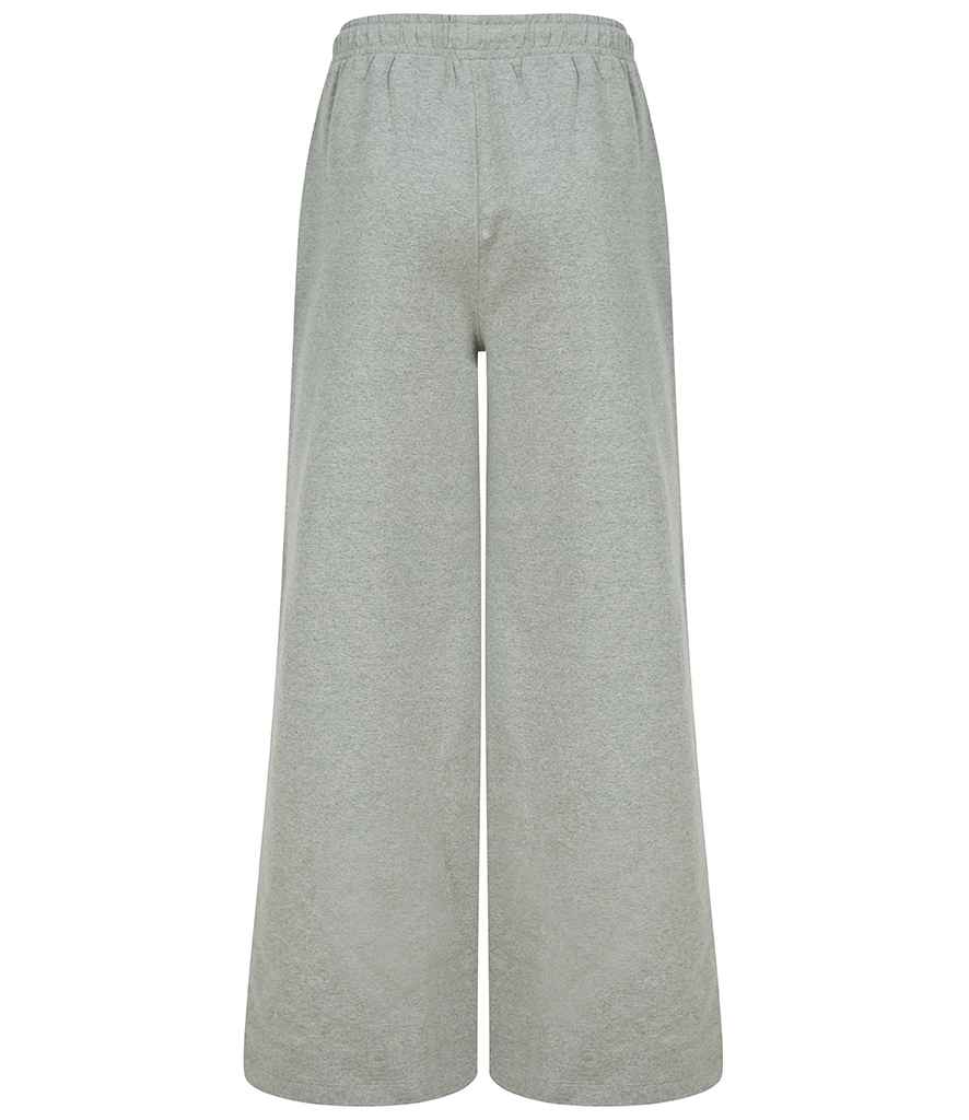 SF Clothing Ladies Sustainable Fashion Wide Leg Joggers | Heather Grey