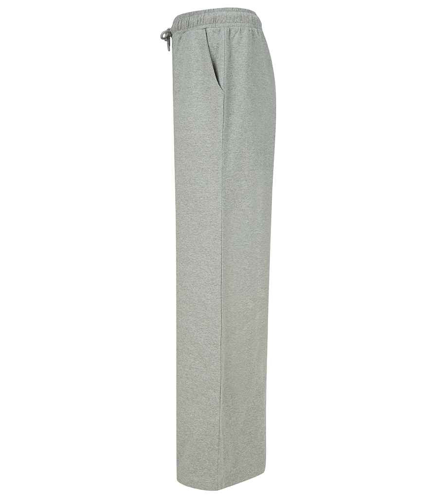 SF Clothing Ladies Sustainable Fashion Wide Leg Joggers | Heather Grey