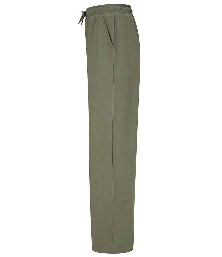 SF Clothing Ladies Sustainable Fashion Wide Leg Joggers | Khaki