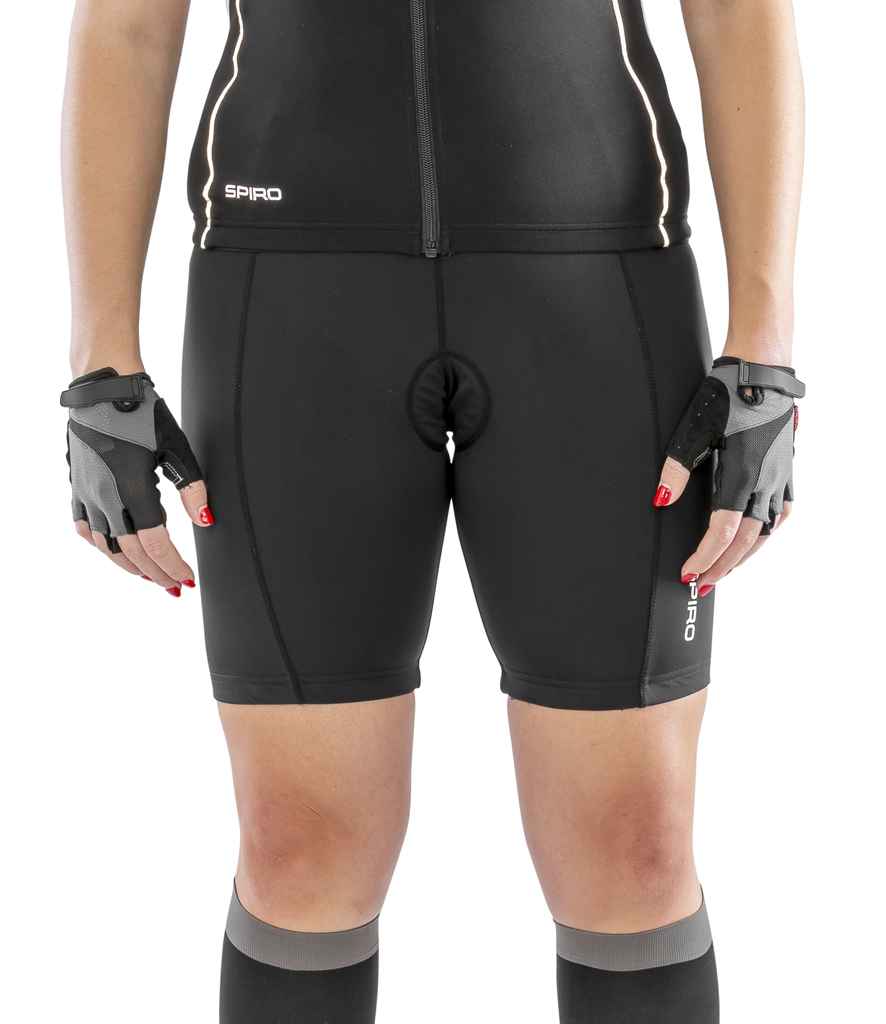 Spiro Ladies Bikewear Padded Shorts | Black