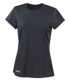 Spiro Ladies Quick Dry Performance T-Shirt | Black